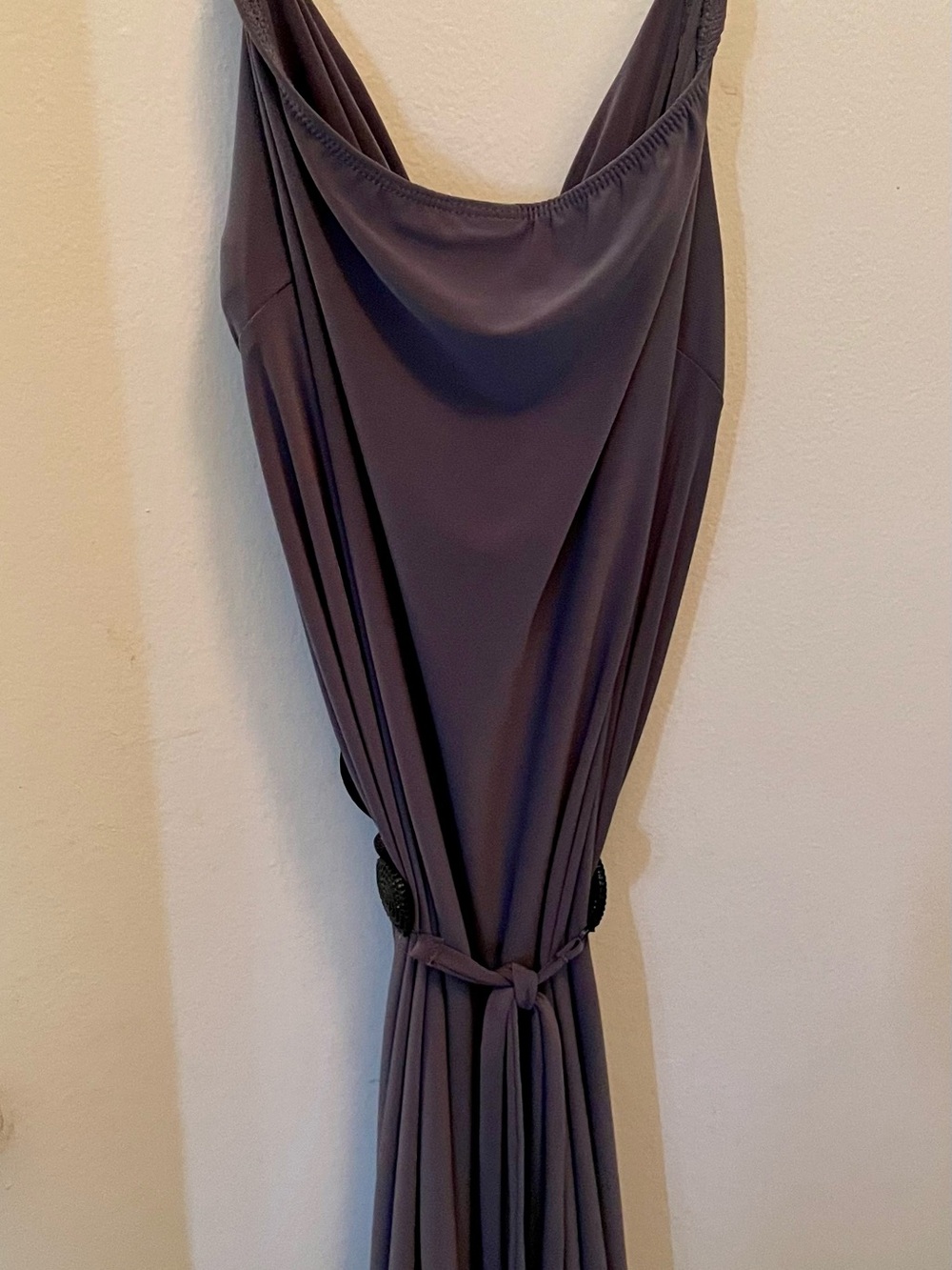 Strapless Purple Midi Dress - Picture 4 of 4